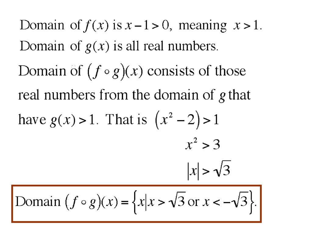 2 6 Operations On Functions Ppt Download