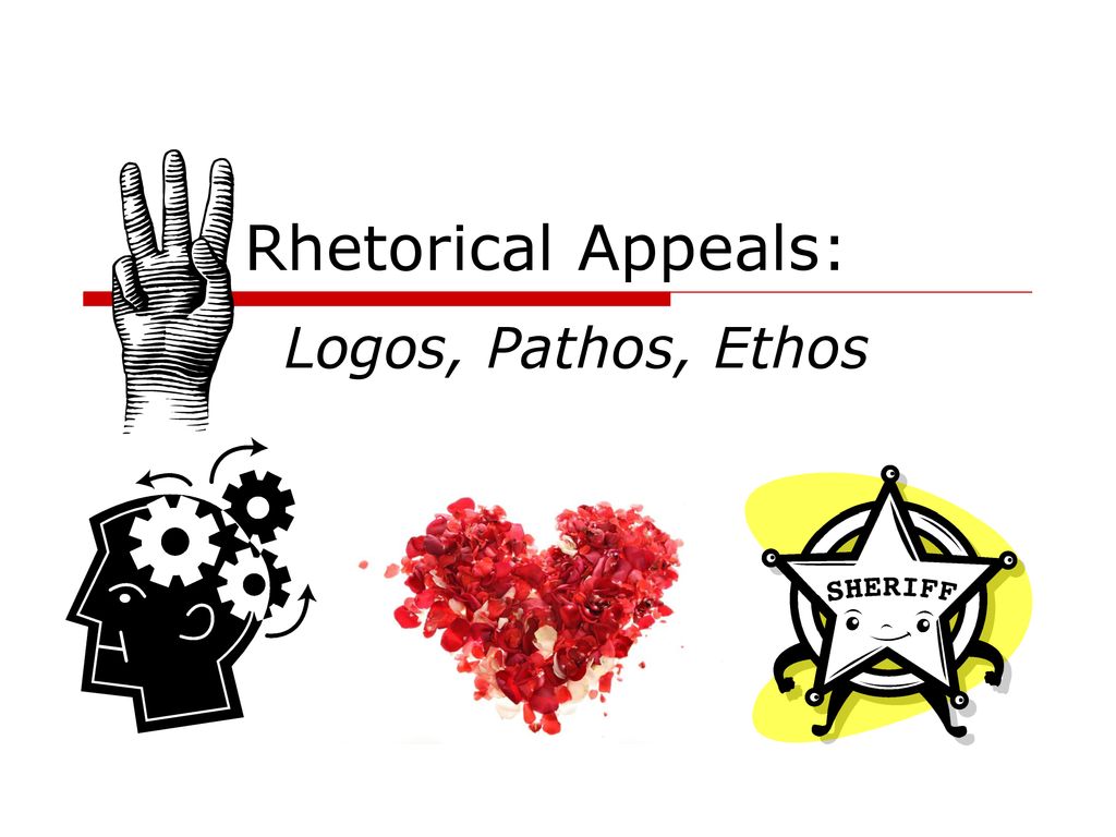 Rhetorical Appeals: Logos, Pathos, Ethos. - ppt download