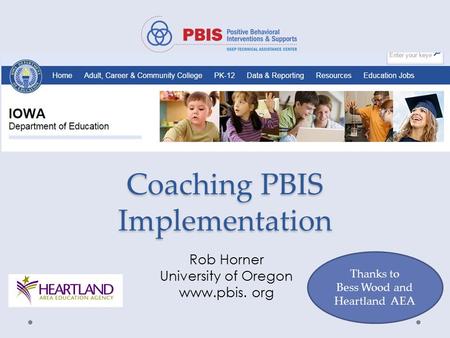 Coaching PBIS Implementation