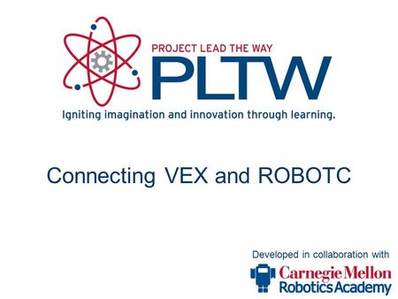 Connecting VEX and ROBOTC
