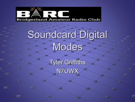 Soundcard Digital Modes