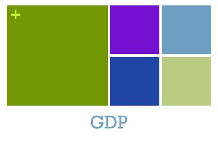 GDP.