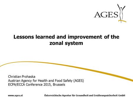 Lessons learned and improvement of the zonal system