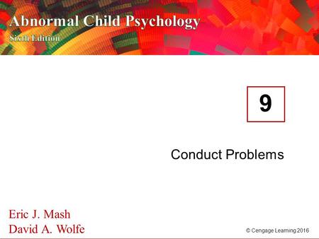 9 Conduct Problems.