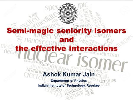 Semi-magic seniority isomers and the effective interactions