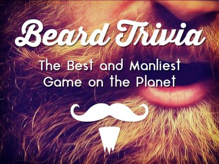 Question 1: Worldwide, what percentage of men rock some sort of facial hair? A. 30% B. 45% C. 55% D. 70%