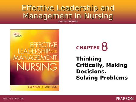 critical thinking ppt in nursing