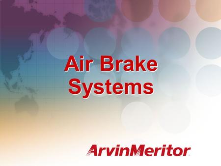 Air Brake Systems.