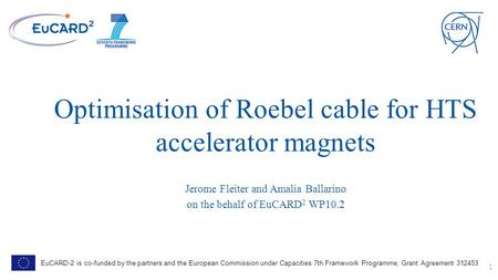 Optimisation of Roebel cable for HTS accelerator magnets