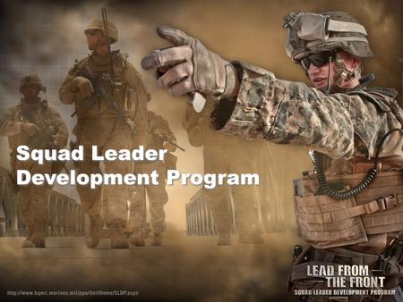 Squad Leader Development Program
