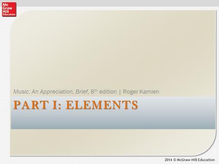 Music: An Appreciation, Brief, 8th edition | Roger Kamien