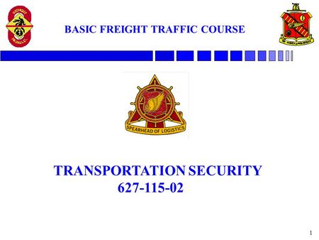 TRANSPORTATION SECURITY