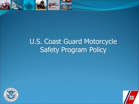 U.S. Coast Guard Motorcycle