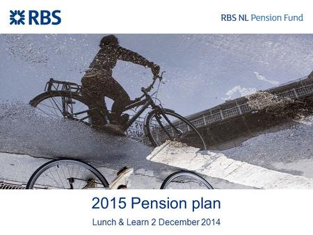 2015 Pension plan Lunch & Learn 2 December 2014. What you should remember - Valuable pension for valuable employees - Less pension accrual - Get in control.