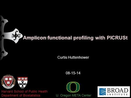 Amplicon functional profiling with PICRUSt