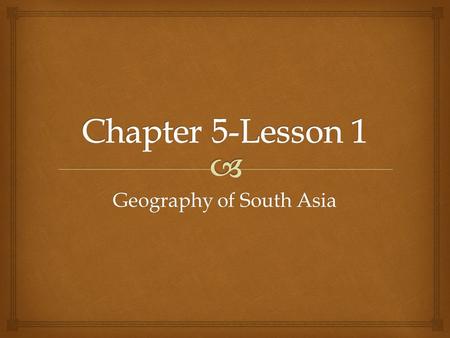Geography of South Asia.   South Asia extends far into the Indian Ocean as a diamond-shaped land.  It is considered a subcontinent.  Subcontinent-