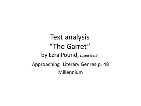 Text analysis “To Make a Prairie” by Emily Dickinson, Poems (1890) - ppt  video online download