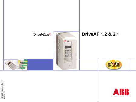 DriveAP 1.2 & 2.1 DriveWare®.
