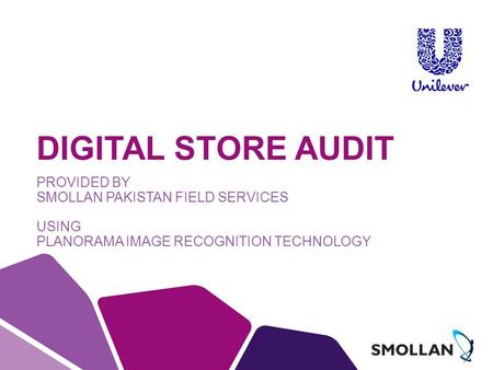 DIGITAL STORE AUDIT Provided by Smollan Pakistan Field Services using