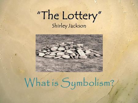 the lottery 1948 by shirley jackson