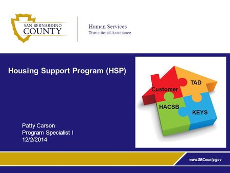 Housing Support Program (HSP)