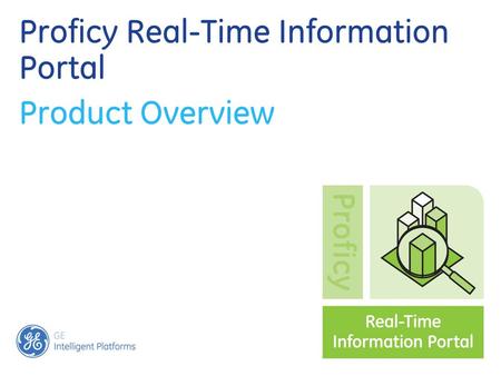 Proficy Real-Time Information Portal