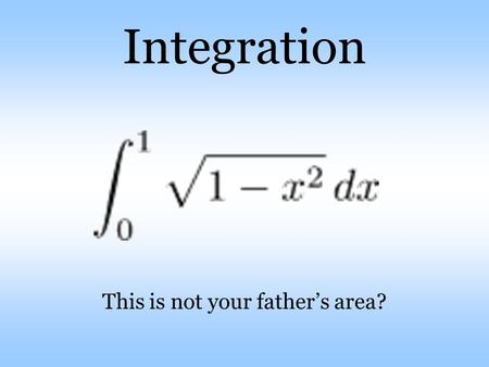 Integration This is not your father’s area?. The economy is so bad that the following is happening with Snap, Crackle and Pop A.They are thinking of replacing.