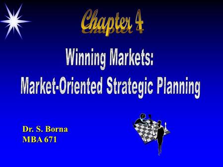 Market-Oriented Strategic Planning