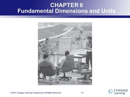 CHAPTER 6 Fundamental Dimensions and Units