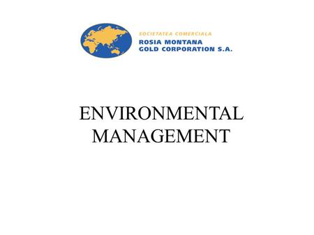 ENVIRONMENTAL MANAGEMENT. BE: Civil & Environmental Engineering: Ireland & France MSc: Environmental Management: Imperial College Experience: Certified.