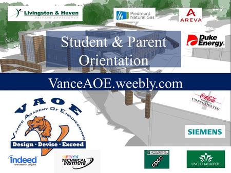 Student & Parent Orientation VanceAOE.weebly.com.