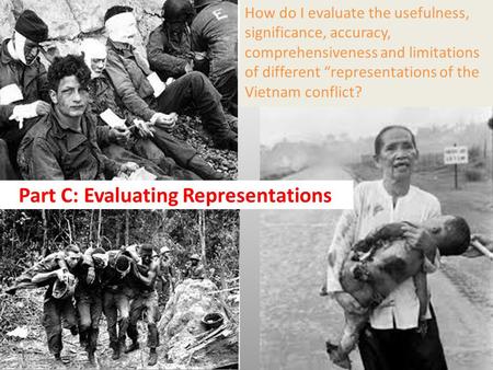 Part C: Evaluating Representations