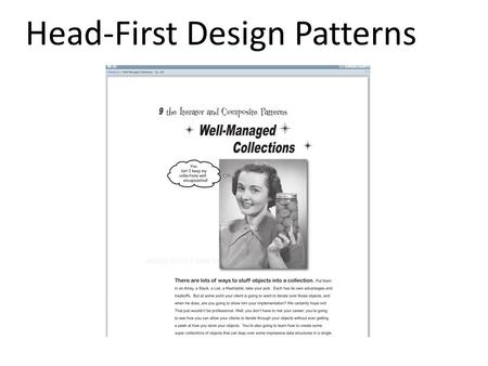 Head-First Design Patterns. Similar to a ReminderEntry.