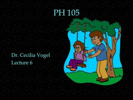 PH 105 Dr. Cecilia Vogel Lecture 6. OUTLINE  Natural or Normal Modes  Driving force  Resonance  Helmholtz resonator  Standing Waves  Strings and.