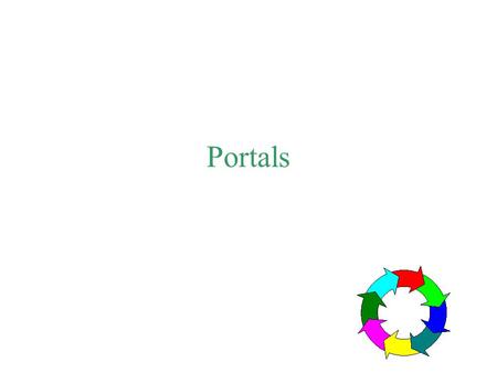 Portals. TREND There has been great interest in the Corporate Portals also called Enterprise Portals or Enterprise Information Portals There is definitely.