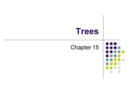 Trees Chapter 15. 2 Chapter Contents Tree Concepts Hierarchical Organizations Tree Terminology Traversals of a Tree Traversals of a Binary Tree Traversals.