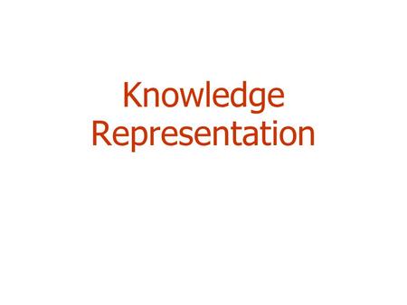 Knowledge Representation. 2 Outline: Output - Knowledge representation  Decision tables  Decision trees  Decision rules  Rules involving relations.