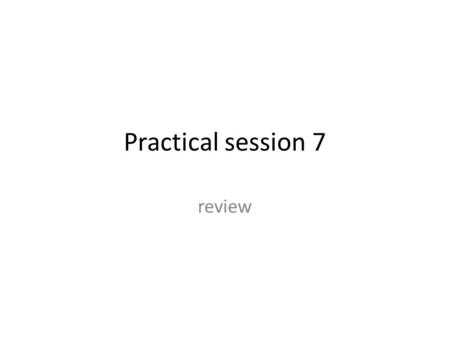 Practical session 7 review. Little – Endian What’s in memory? Section.rodata a: DB ‘hello’, 0x20, ’world’, 10, 0 b: DW ‘hello’, 0x20, ’world’, 10, 0 c: