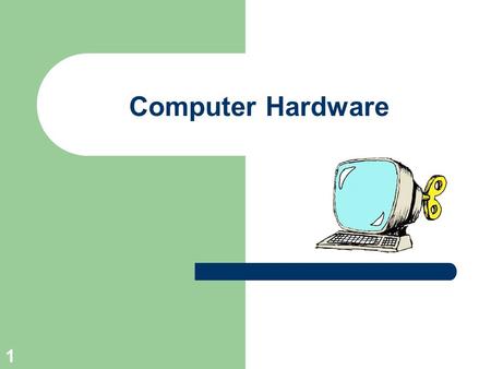 1 Computer Hardware 2 內容 CPU Program Execution 測量 CPU 的速度 儲存體的基本認識.