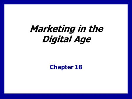 marketing in digital age presentation