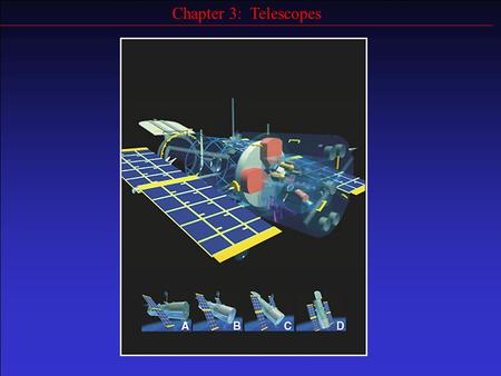 Chapter 3: Telescopes. Goals Describe basic types of optical telescopes Explain why bigger is better for telescopes Describe how the Earth’s atmosphere.