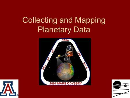 Collecting and Mapping Planetary Data. Direct measurements (in situ) Collecting data directly at the site of scientific interest Ground stations on Earth.