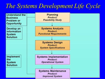 The Systems Development Life Cycle
