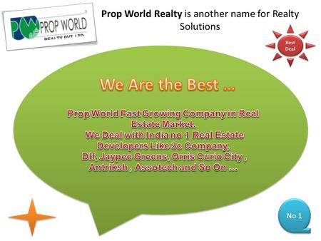 Prop World Realty is another name for Realty Solutions No 1 Best Deal Best Deal.