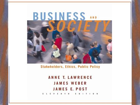 Business and the Media Ownership of the Media and Its Responsibilities Racial Diversity and Gender Equality in the Media The Fairness and Balance Issue.