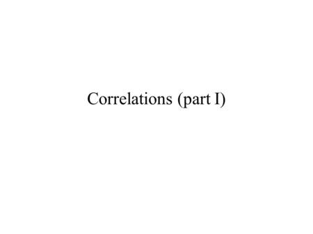 Correlations (part I). 1.Mechanistic/biophysical plane: - What is the impact of correlations on the output rate, CV,... Bernarder et al ‘94, Murphy &