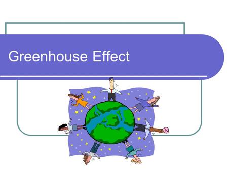 Greenhouse Effect. The Greenhouse Greenhouses are used to grow plants, especially in the winter. The glass panels of the greenhouse let in light but keep.