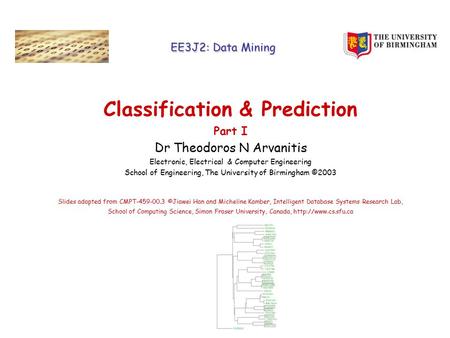 Classification & Prediction