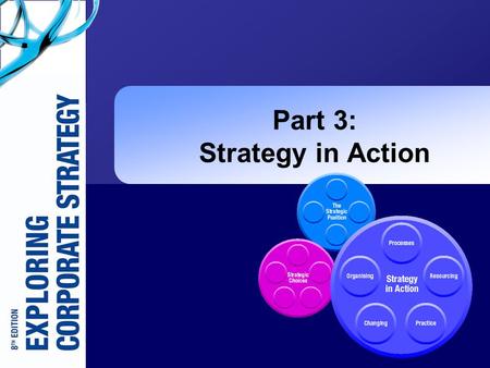 Part 3: Strategy in Action