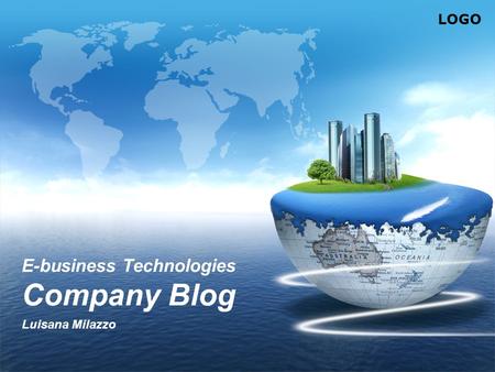 LOGO E-business Technologies Company Blog Luisana Milazzo.